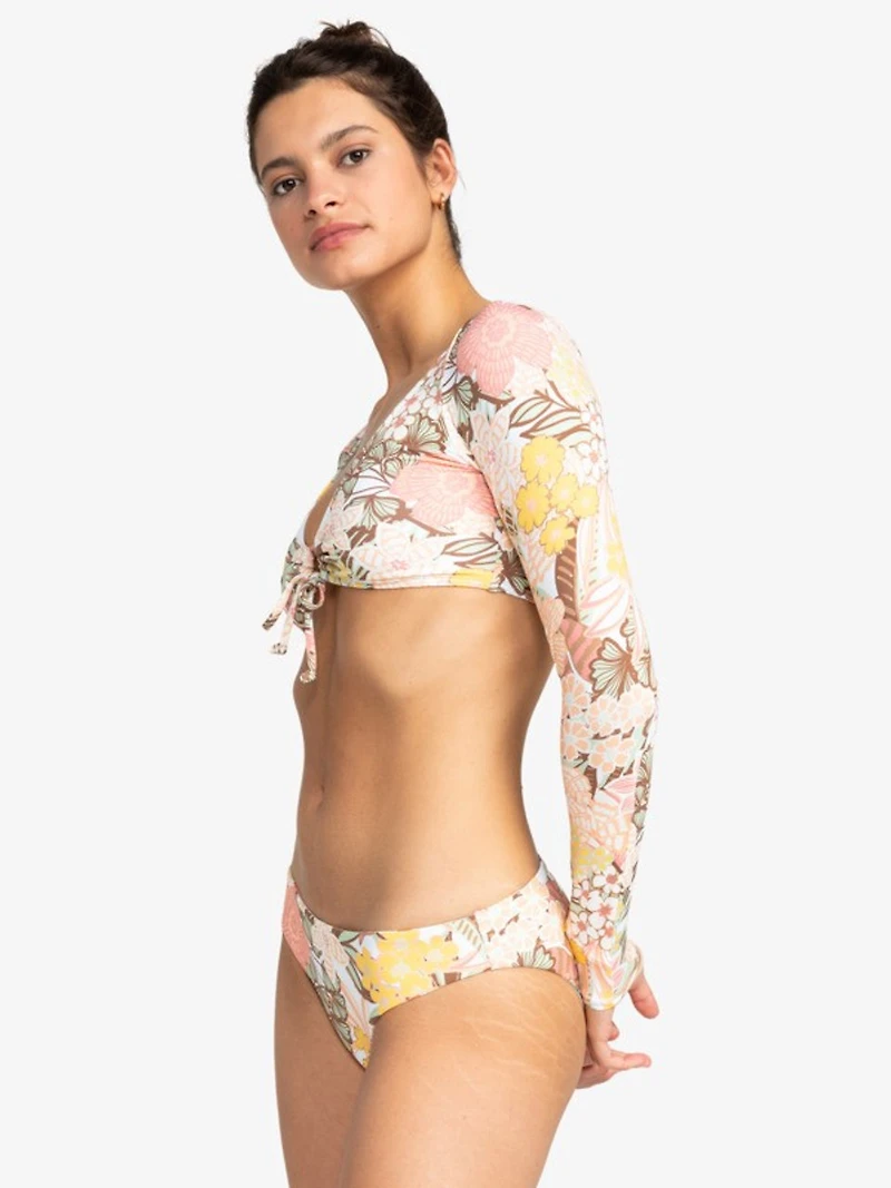 Playa Paradise L/S Crop Top