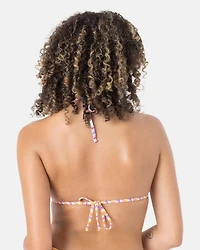 High Tide Tiki Tri Bikini Top
