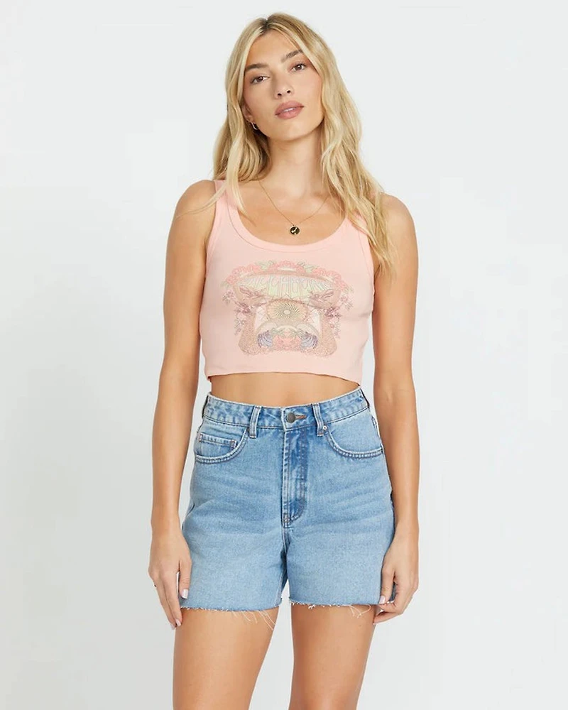 Waves of Promise Cropped Tank