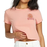Wave Trip Crop T-Shirt