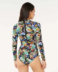 Sunset Luau Surf Suit