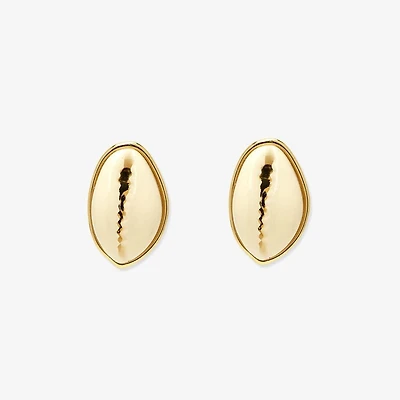 Simple Cowrie Earrings