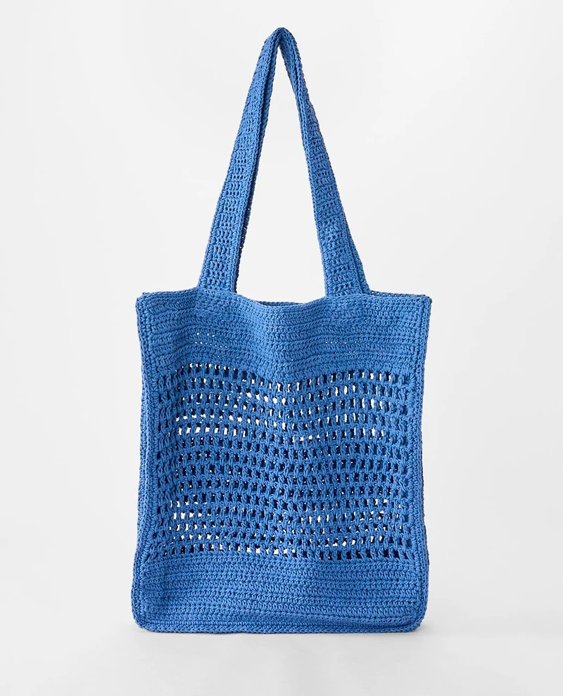Holiday Crochet 8L Tote Bag