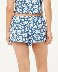 Surf Dreams Printed Rib Short