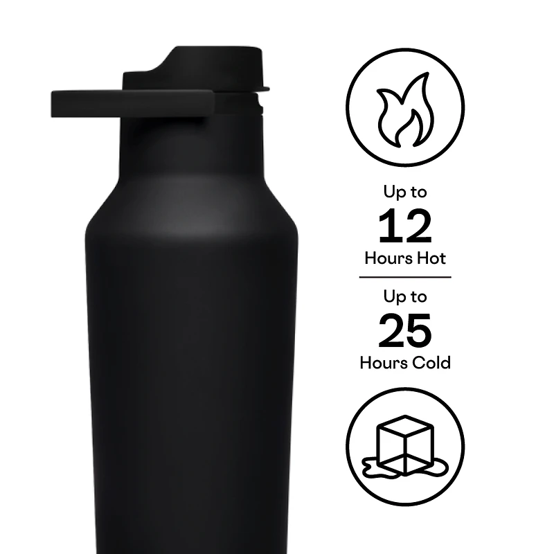 Canteen 20oz- Matte Black