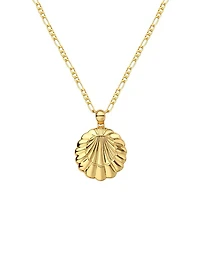 Shell Medallon Necklace