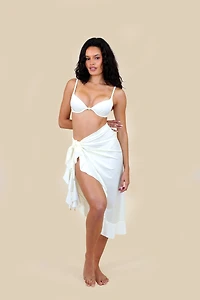 Shimmer Ruffled Sarong