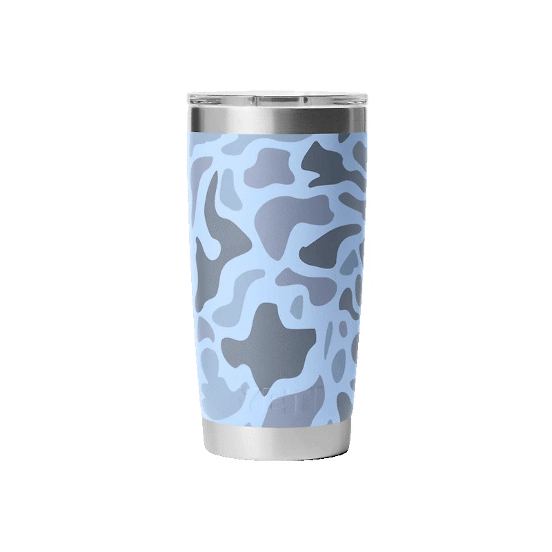 Tumbler 20oz- Blue Camo
