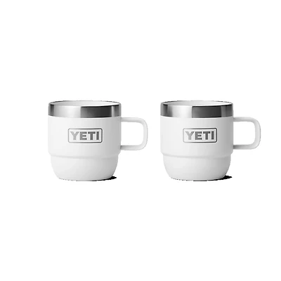 Stackable Mugs 6oz- Wht