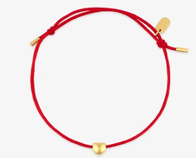 Lydia Heart Charm Bracelet