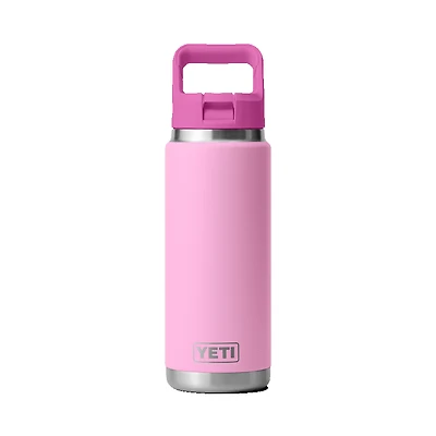 Straw Bottle 26oz- Power Pink