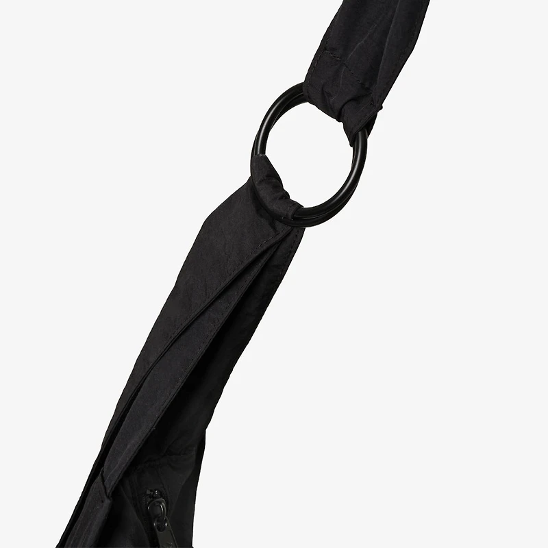 Black Slouchy Shoulder Bag