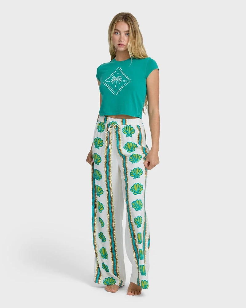 Coastal Crush Waist Pant