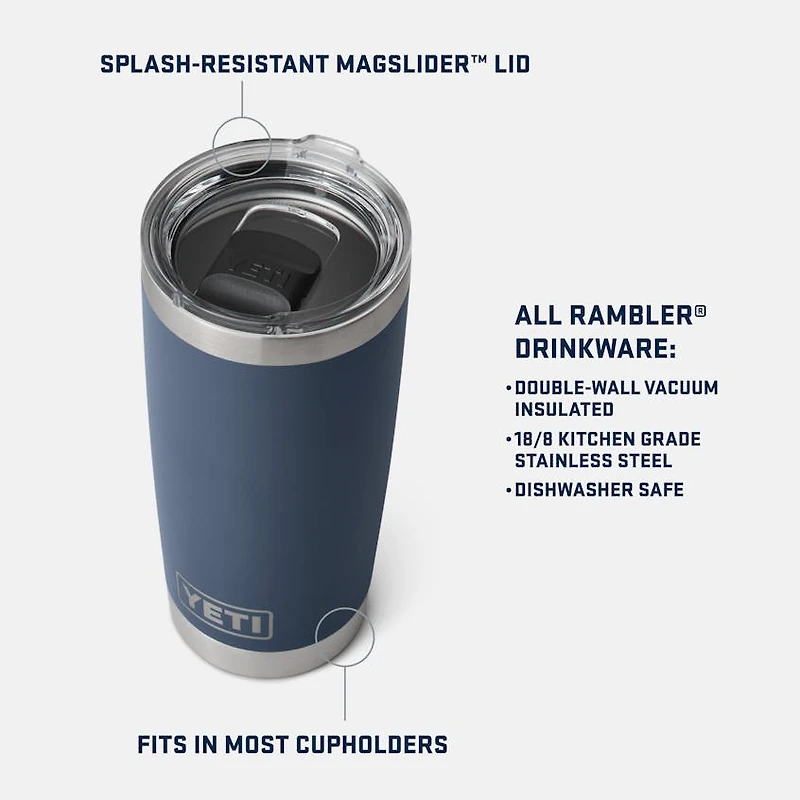 Rambler 20oz tumbler- Venom