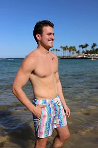 Sea You Blue Men's Swim Short