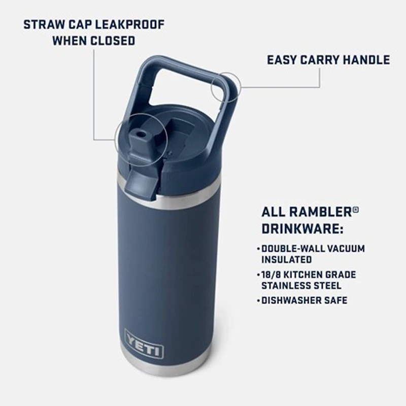 Rambler 18oz Bottle- DEBLO