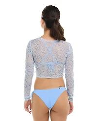 Aurora Crop Top - Evergreen