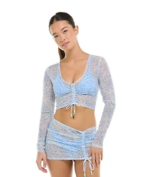 Aurora Crop Top - Evergreen