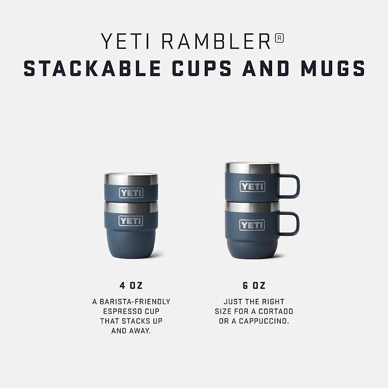 Rambler 4oz Stack Cup - PALGRN