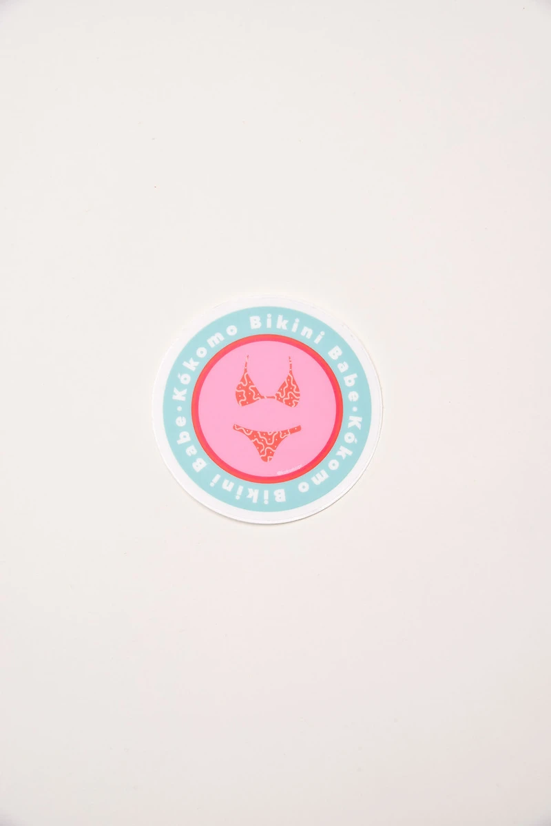 Bikini Babe Large 3" Sticker