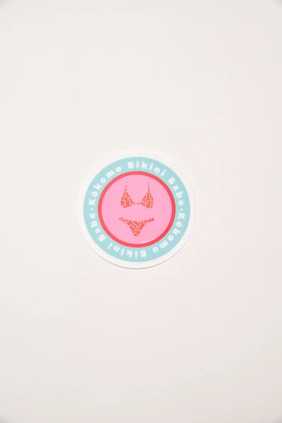Bikini Babe Large 3" Sticker