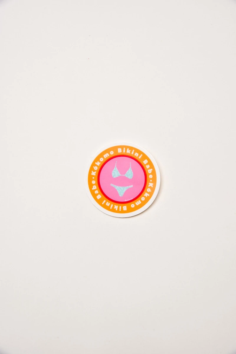 Bikini Babe 2" Sticker 1