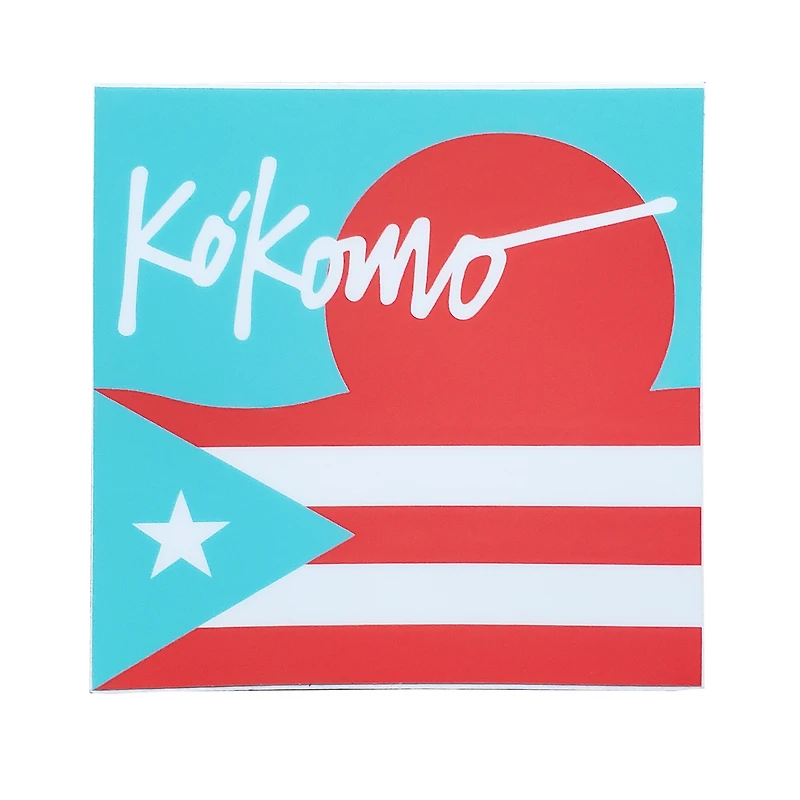 Kókomo Stickers 3x3