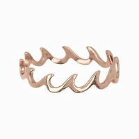 Wave Band Ring