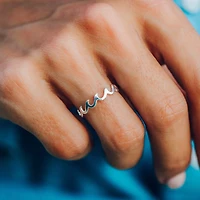 Wave Band Ring