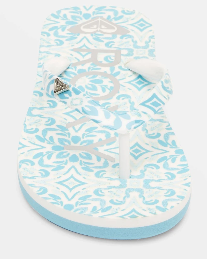 Girl's 8-16 Pebbles Flip-Flops