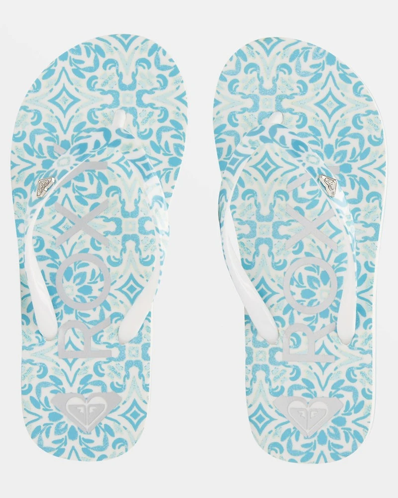 Girl's 8-16 Pebbles Flip-Flops