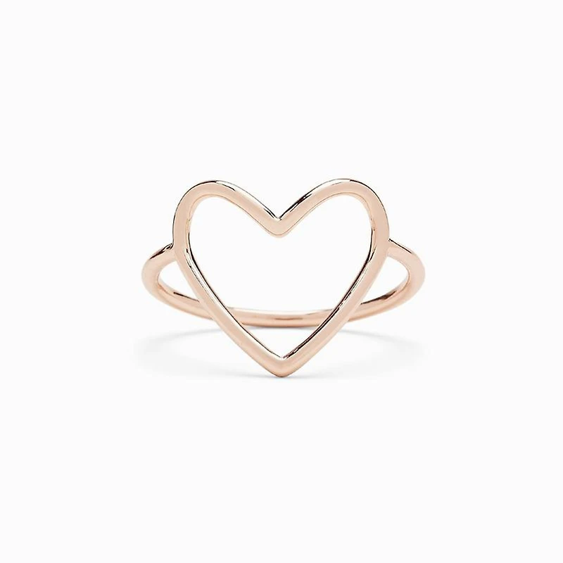 Big Heart Band Ring