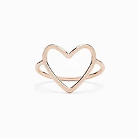 Big Heart Band Ring