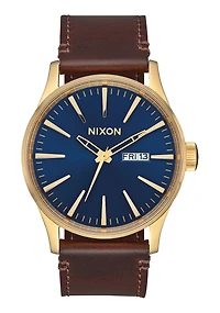Sentry Leather Watch