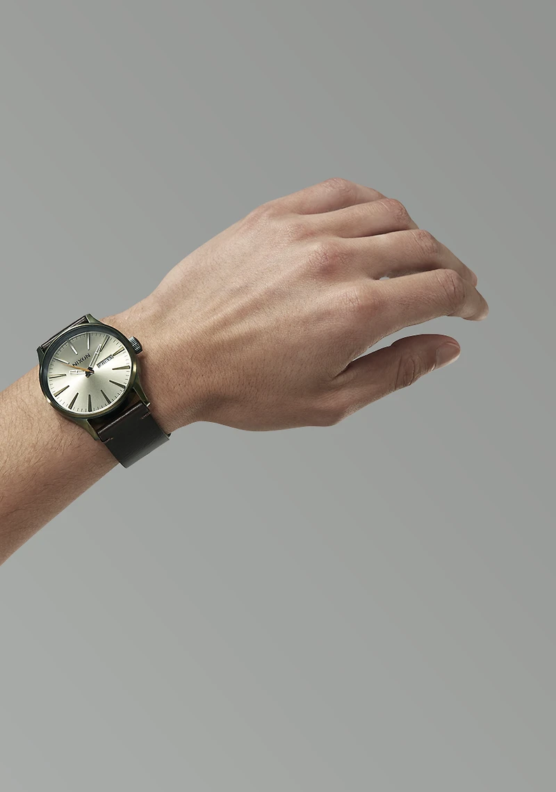 Sentry Leather Watch