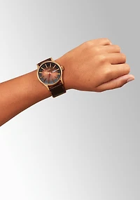 Sentry Leather Watch