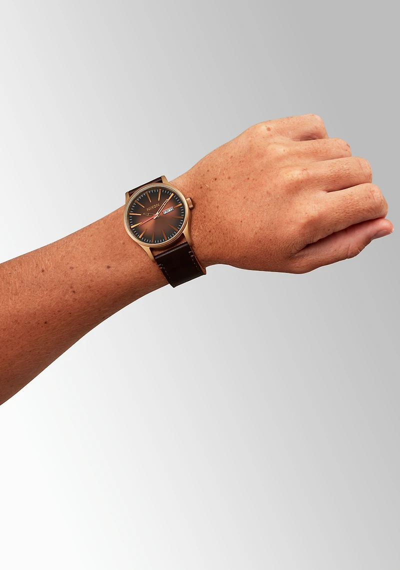 Sentry Leather Watch