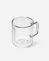 12oz Mug Glass (x2) - Clear