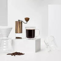 12oz Mug Glass (x2) - Clear