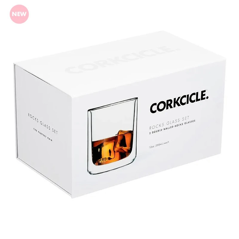 12oz Rock Glass (x2) - Clear