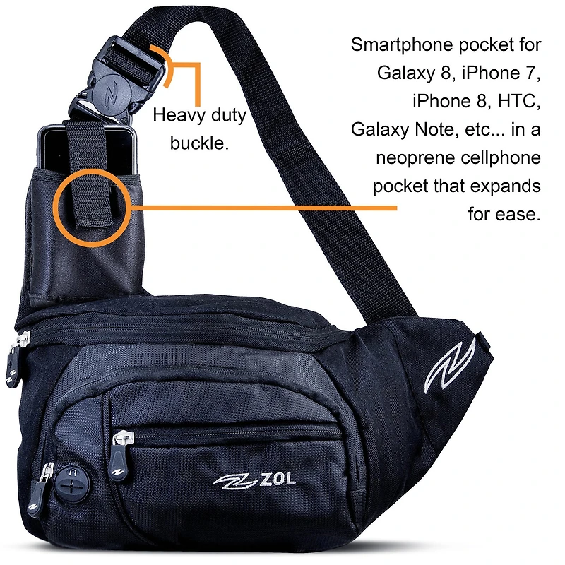 Zol Cross Bag For Tablet 7"-8"