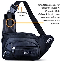 Zol Cross Bag For Tablet 7"-8"