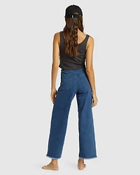 Free Fall Indigo High-Waisted