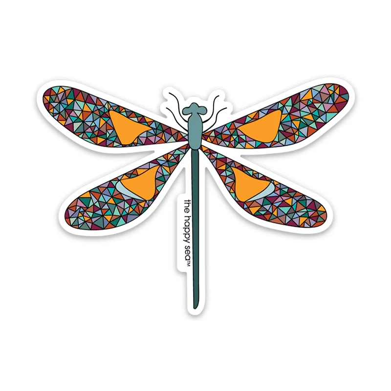 4" Dragon Fly Vinyl Sticker