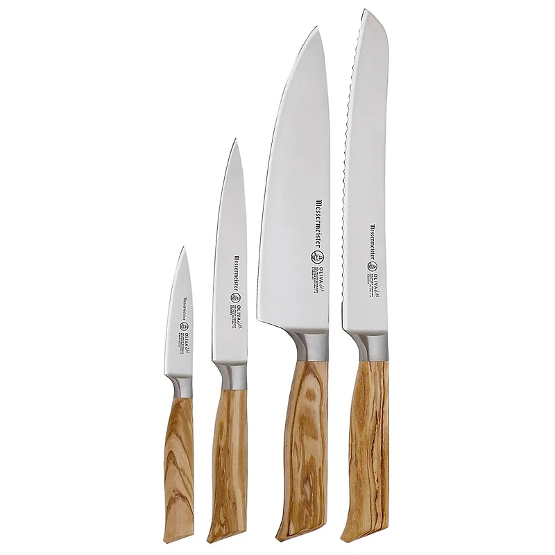Messermeister Oliva Elite Gourmet Set 4 Pc (E/6000-4SB)