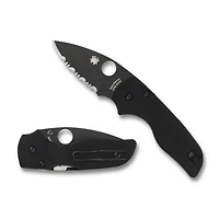 Spyderco Lil' Native Black Serrated (C230GSBBK)