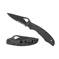 Byrd Cara Cara 2 Stainless Steel Black Partially Serrated (BY03BKPS2)