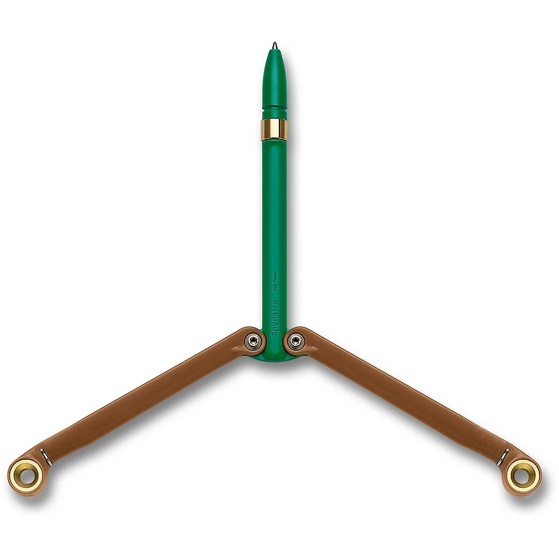Byrd BaliYo Pen Brown Green (YUS113)