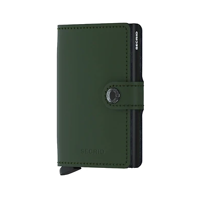 Secrid Miniwallet Matte Green Black (MM-Green-Black)