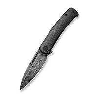 CIVIVI Cetos Twill Carbon Fiber Damascus Clad (C21025B-DS1)